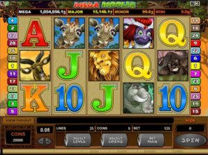 mega moolah slots