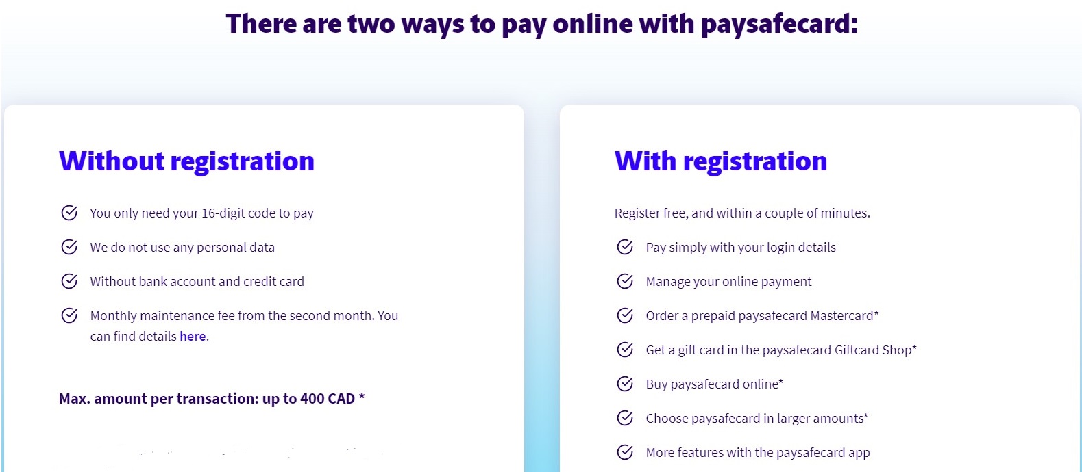 PaySafeCard