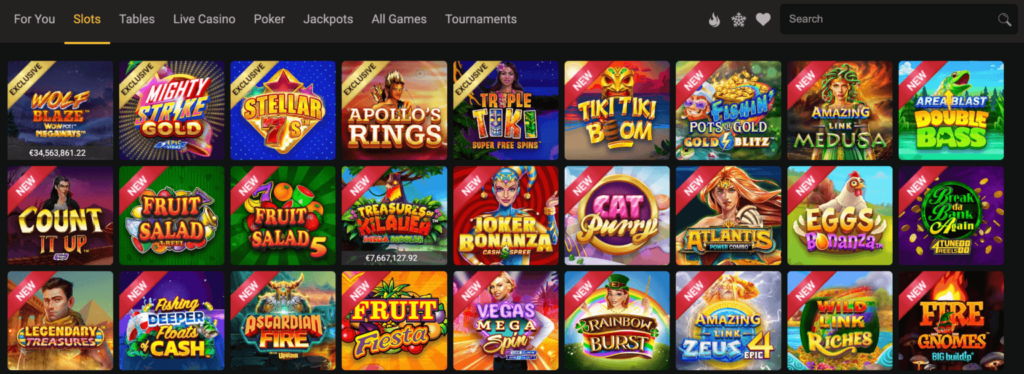 Royal Vegas games
