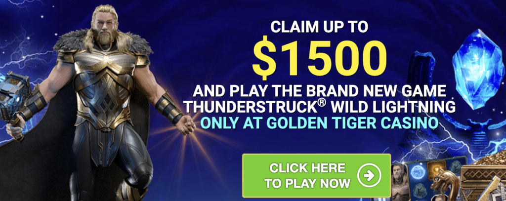 Golden Tiger Casino Bonus	