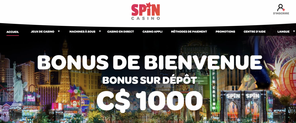 Spin Casino bonus