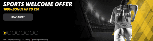 lvbet welcome bonus
