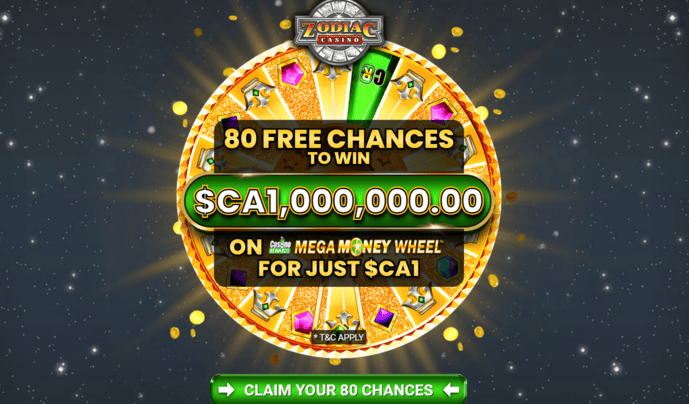 zodiac welcome bonus