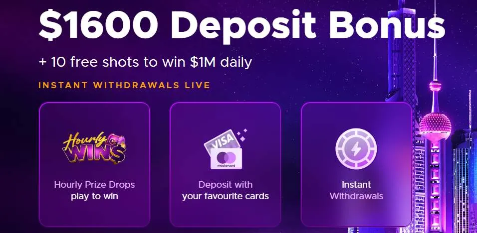Jackpotcity Casino bonus.
