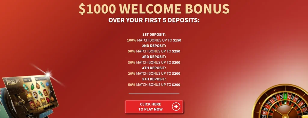 Villento Casino Welcome bonus