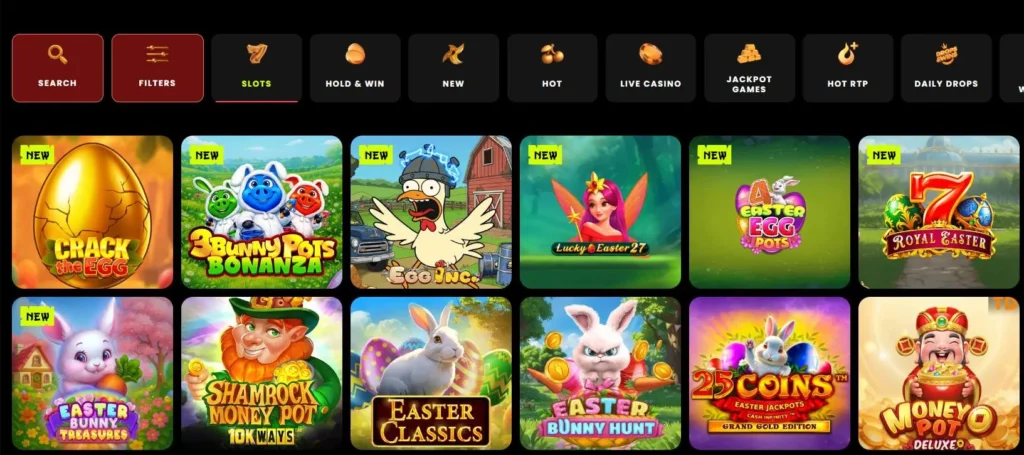 Spin Samurai slots.