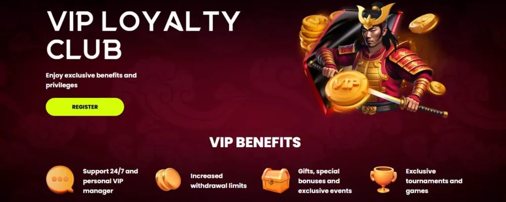 Spin Sumurai casino Canada VIP.
