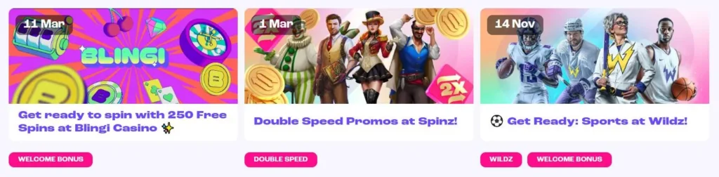 Spinz Casino bonus codes.