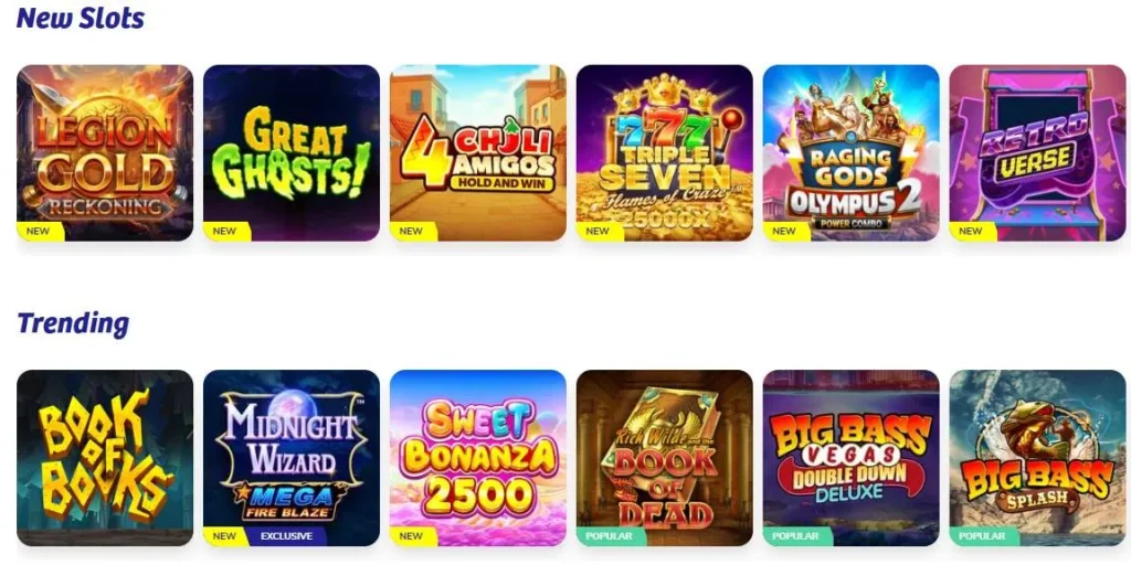 PlayOJO best slots.