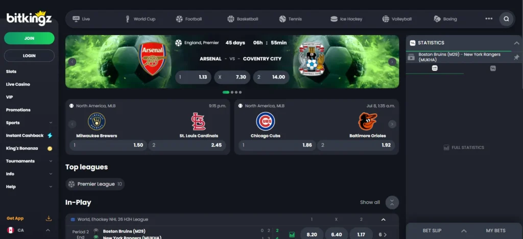 BitKingz Casino Sports betting