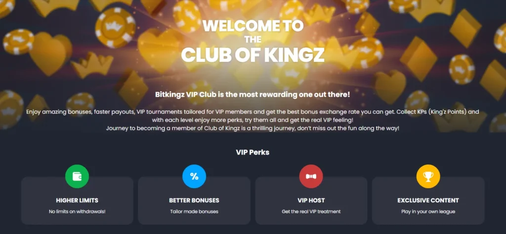 BitKingz Casino VIP