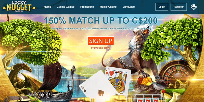 Lucky Nugget Casino bonus