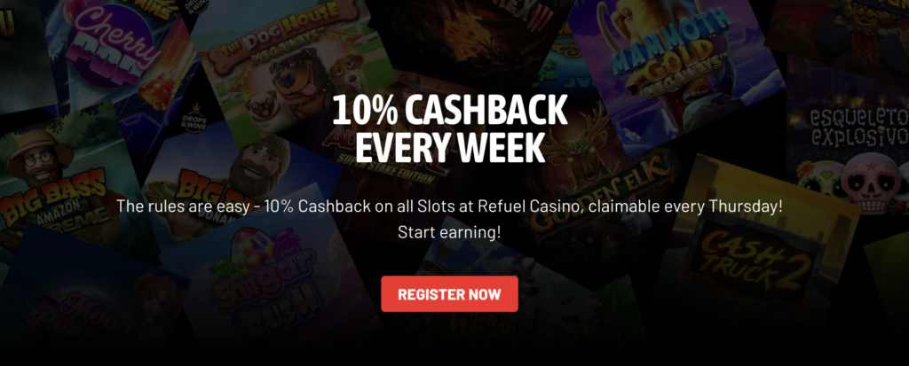 Refuel Casino bonus