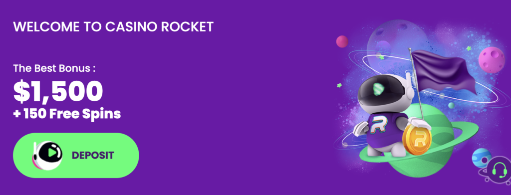 Casino Rocket Welcome Bonus