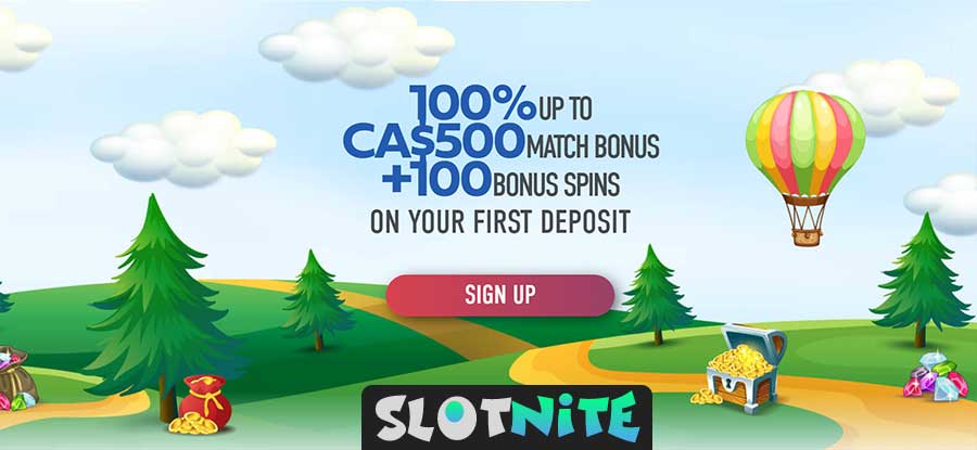 Slotnite Casino Welcome Bonus