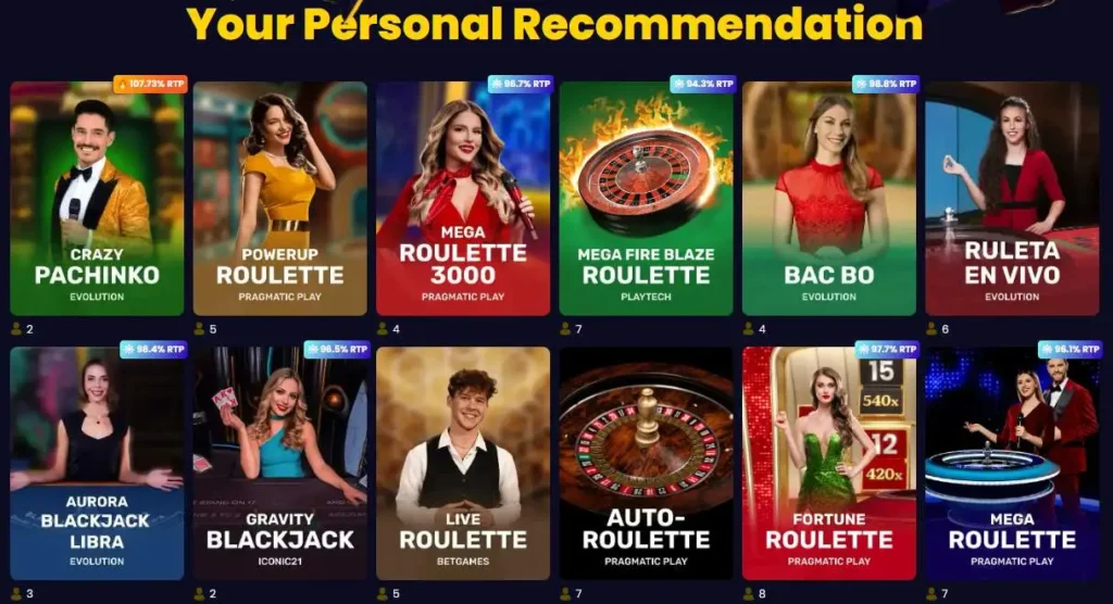 Slotsgem live casino.