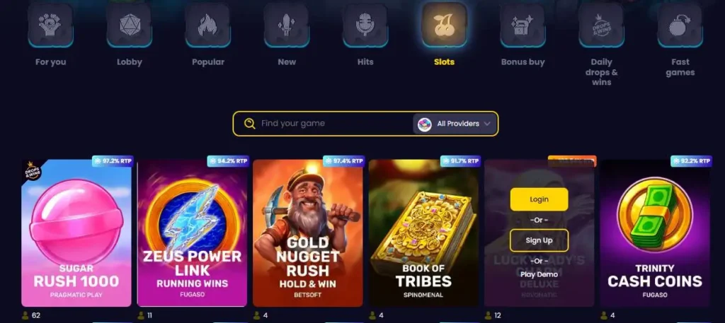 Slotsgem online slots.