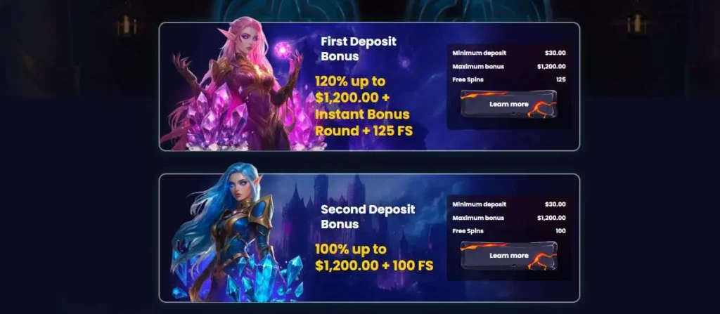 Slotsgem bonus for new players.