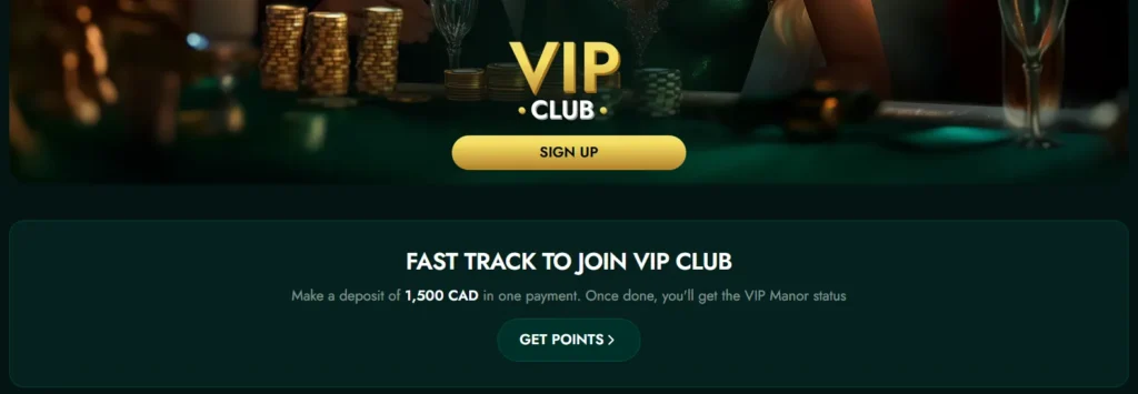 CrownGreen Casino VIP