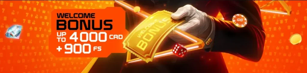 GGbet Casino Welcome Bonus