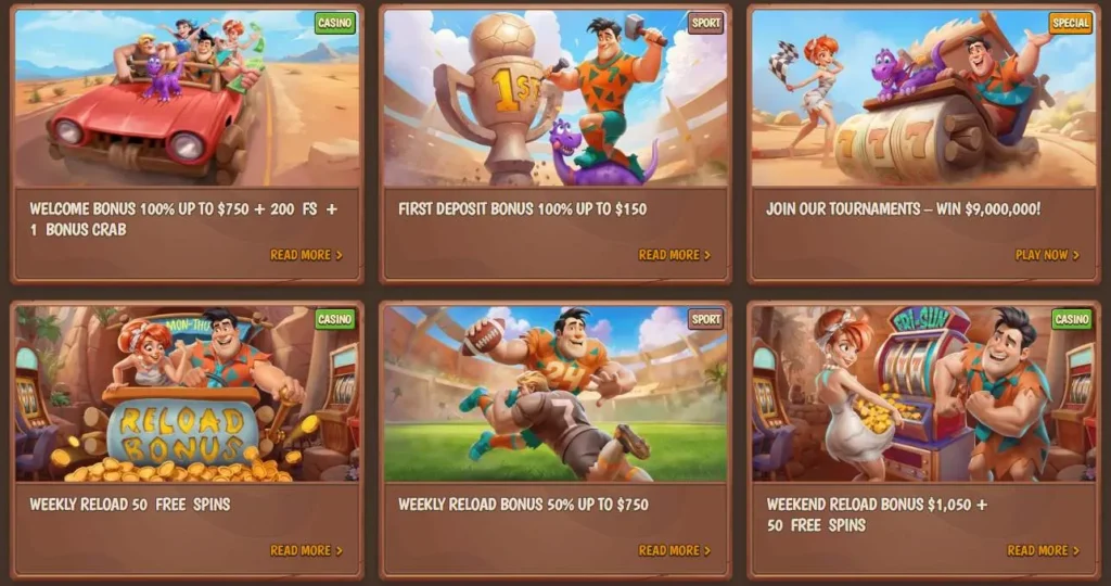 Stone Vegas bonus.