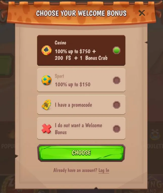 Stone Vegas login.