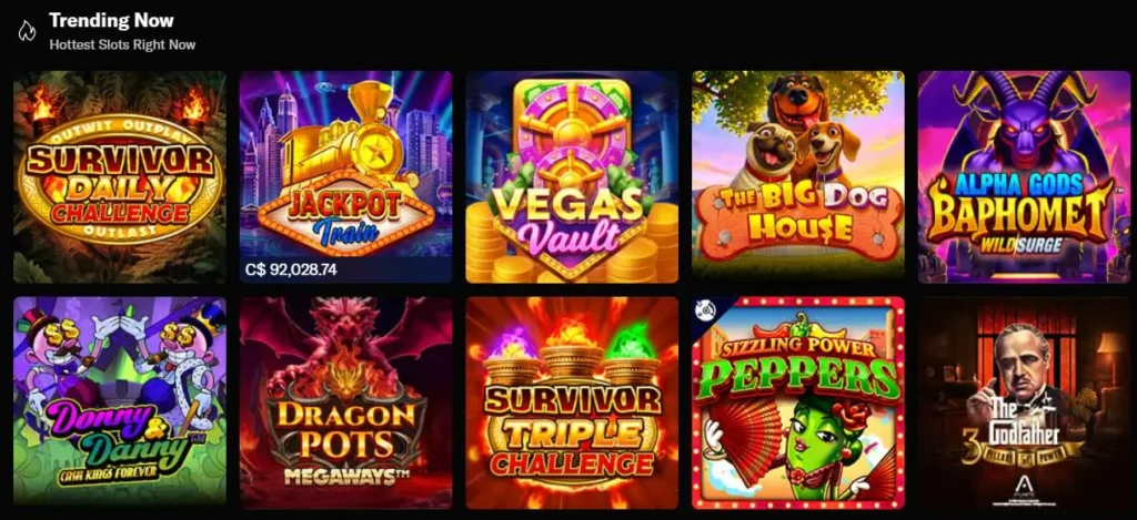 BetMGM slots.