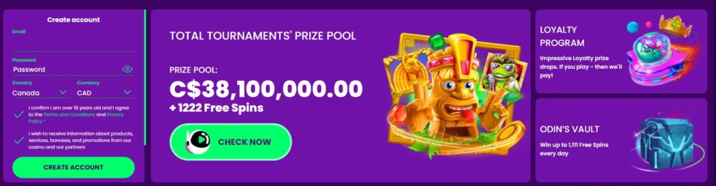 Rocket Casino login.