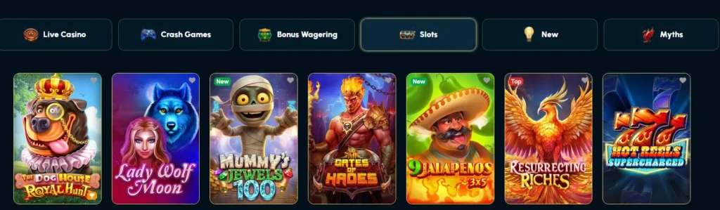 Casino Spellwin slots.