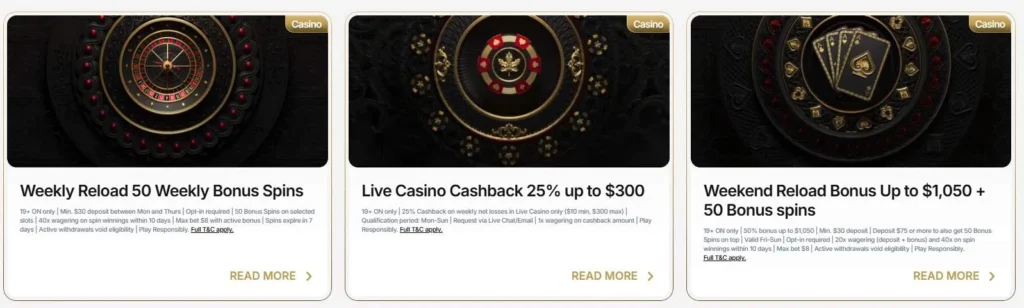 Tooniebet bonuses.