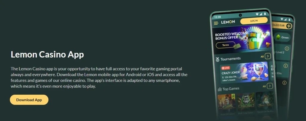 Lemon Casino App