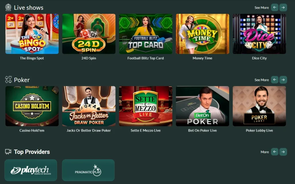 Lemon Casino Live