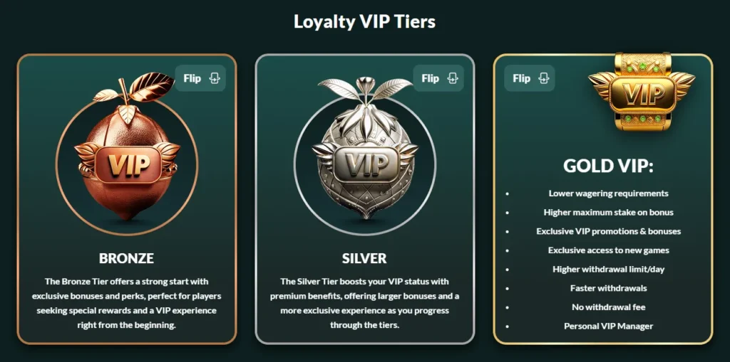 Lemon Casino VIP