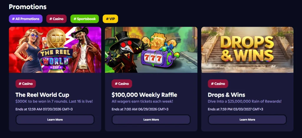 Roobet Casino Promotions