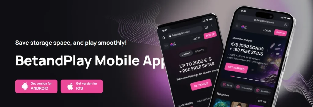 BetandPlay Casino App