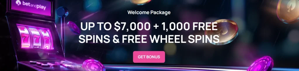 BetandPlay Casino welcome bonus