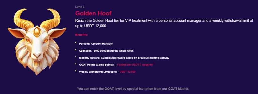 Goat Spins Casino VIP