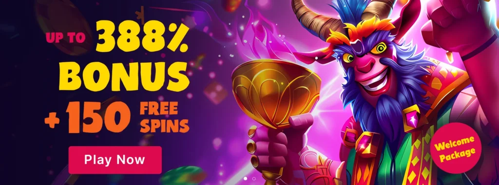 Goat Spins Casino Welcome bonus