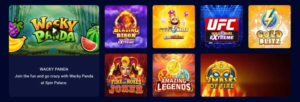Spin Palace Casino Slots